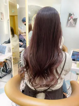 ロング 産休中2026.4月 復帰予定/野崎華代のヘアスタイル