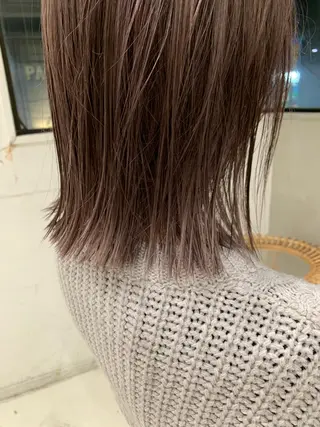 ミディアム カラー 透明感カラー🫧 nanohaのヘアスタイル