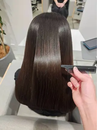 セミロング パーマ 💚お客様満足度 No.1西村怜悧💚のヘアスタイル