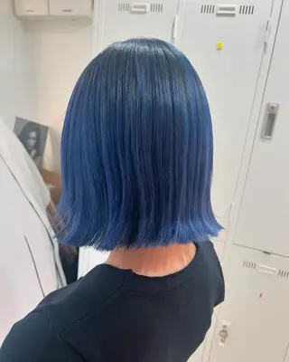 ミディアム 🫧縮毛矯正支持率 No.1 ほのか🫧のヘアスタイル