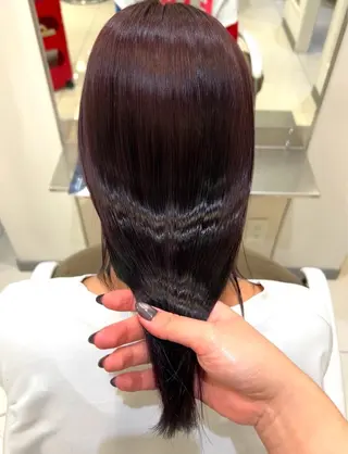 ロング カラー SAKURA🍒 天神/大名/透明感のヘアスタイル