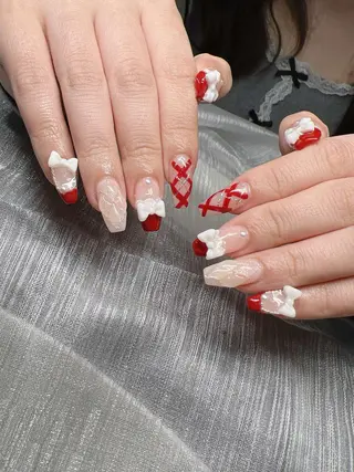 ネイル Lee Nails チップ長さだし専門店のネイルデザイン