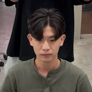 パーマ メンズ メンズ特化✨️ 韓国風パーマ🔥一八のヘアスタイル