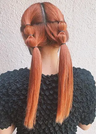 ロング 🌼U24 ヘアデザインラボのヘアスタイル