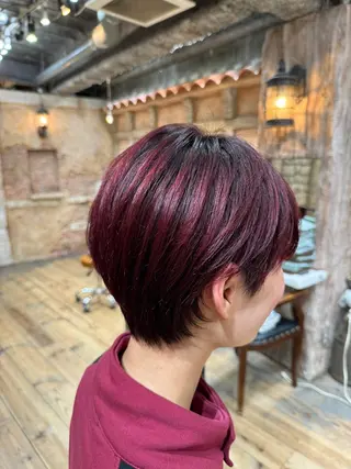 ショート カラー 髪質改善カラー /高山奈夕のヘアスタイル