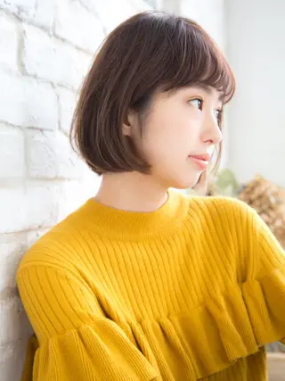 ショート カラー 池袋センターパート No.1 裕大のヘアスタイル
