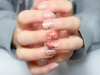 ミディアム サロン リムネイルのネイルデザイン