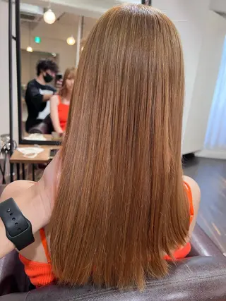 ロング 名駅/髪質改善 /ストレートEndoのヘアスタイル