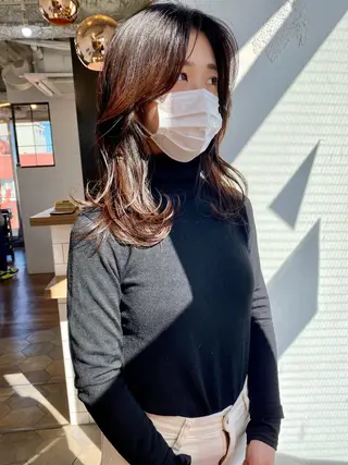 セミロング 🥣 hashi 🛋️のヘアスタイル