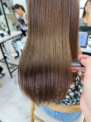 ロング あゆ/縮毛 矯正/透明感カラーのその他イメージ
