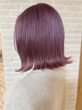 ミディアム カラー hair salon Ranun髪質改善のヘアスタイル