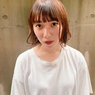 ショート カラー CODE.LINE所属・中川 竜誠のヘアスタイル