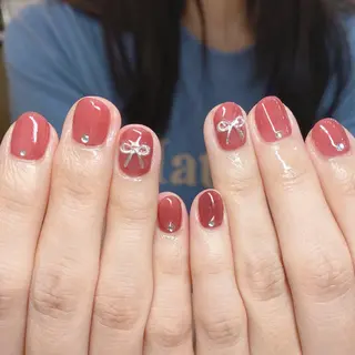 ネイル 艶/マグネット/網紅 /韓国/岩下りほのネイルデザイン