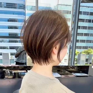 ショート ショート特化/ 似合わせ/たかいのヘアスタイル