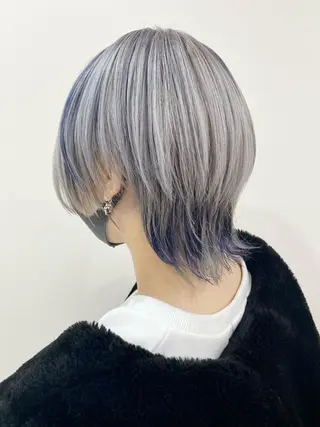 ショート カラー マンツーマン女性 美容師 奏のヘアスタイル