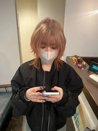 セミロング 大泉 美久のヘアスタイル