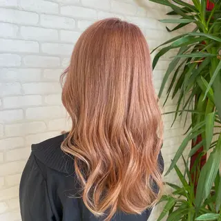 セミロング カラー ノンダメージサロンBonheur銀座並木通り店所属・ULTOWA/銀座 ERIのヘアスタイル