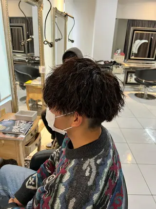 パーマ メンズ パーマ特化美容師 茂木広幸のヘアスタイル