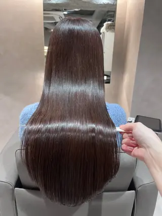 カラー パーマ 【新宿/艶髪カラー】 トレンドヘア🪽若菜のヘアスタイル