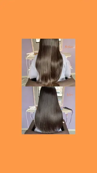 ロング キッズ 工藤 千宙のヘアスタイル