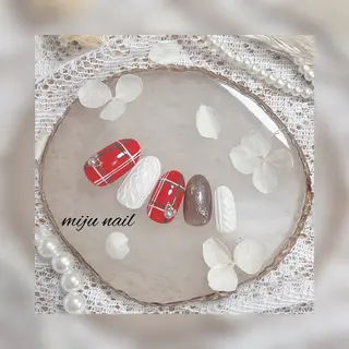 ネイル ❁miju nail 大人上品/自爪育成のネイルデザイン