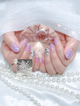 ネイル 🩵 aoi🩵のネイルデザイン