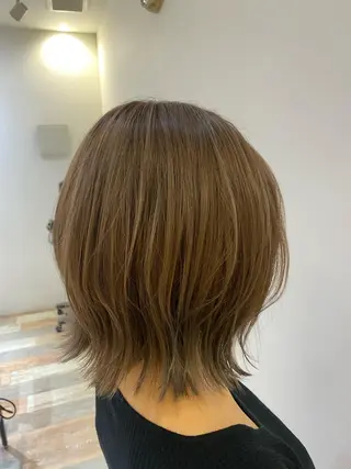 ショート カラー ヘアアレンジ 美髪.艶髪.髪質改善 LoLo.サリのヘアスタイル