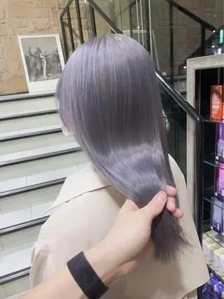 ロング カラー 似合わせレイヤーʚɞ ハッシュカットriiのヘアスタイル