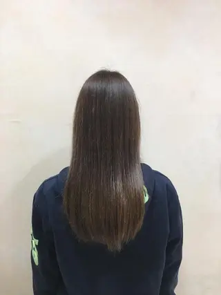 ロング カラー 吉原 雪乃のヘアスタイル