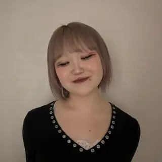 ショート カラー 艶カラー ⭐️ ヒナノのヘアスタイル