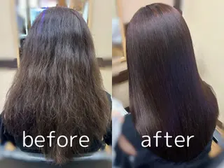 ロング みやたゆうき 髪質改善講師のヘアスタイル