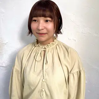 ショート 無料カットモデル ユナのヘアスタイル