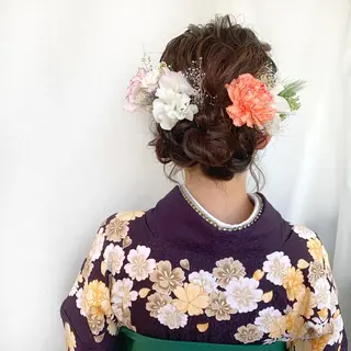 ヘアアレンジ LOST CITY 横浜所属・🪐脱白髪染め 🪐松尾菜々美のヘアスタイル