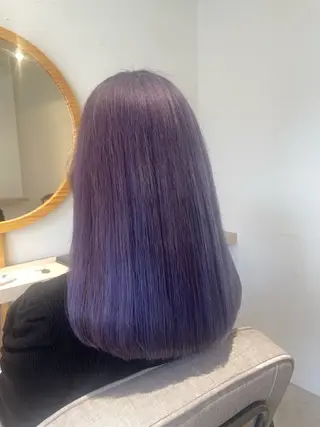 セミロング カラー Hitotose代表 中島和樹のヘアスタイル