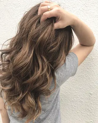 ロング カラー レイヤー/大人ボブ 渡邉【日吉美容室】のヘアスタイル