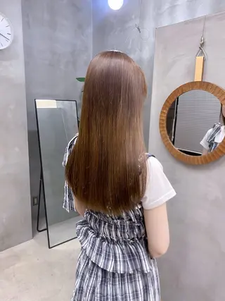 ロング 谷口 瑠愛のヘアスタイル