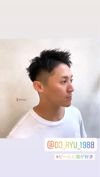 ショート メンズ メンズ指名多数!! SiLO 田島のヘアスタイル