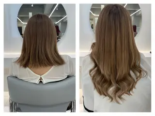 ロング ヘアセット🎀耳つぼ 👂💎MONAMIのヘアスタイル