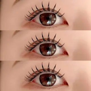 マツエク・マツパ 【那覇/束感まつ毛】 ｷｬﾒﾙのマツエク・マツパデザイン