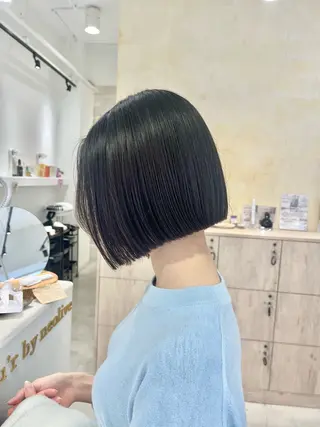 ショート ボブ/美髪矯正 /佐藤　奈巳のヘアスタイル
