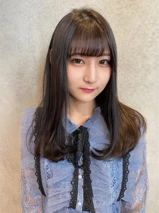 セミロング カラー Sara所属・鈴木 悠史のヘアスタイル