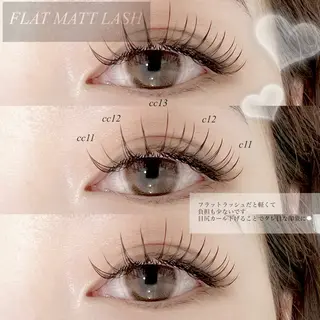 マツエク・マツパ 🎀沢田 未有✴︎心斎橋店のマツエク・マツパデザイン