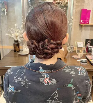 ヘアアレンジ sHioN髪質改善 美髪矯正／ヘア着付けのヘアスタイル