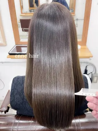 ロング enne hair&organic所属・🌟髪質改善メテオ カラーenne🫧のヘアスタイル