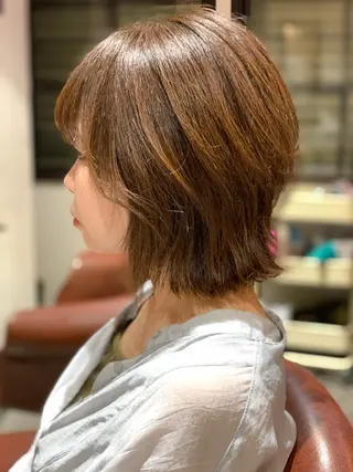 ミディアム familiar BOND所属・佐々木陸斗 ショート&メンズのヘアスタイル