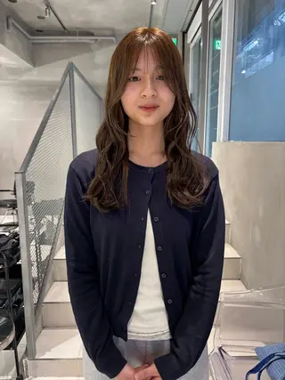 カラー 透明感カラー/set /hana🍀🪽‪のヘアスタイル