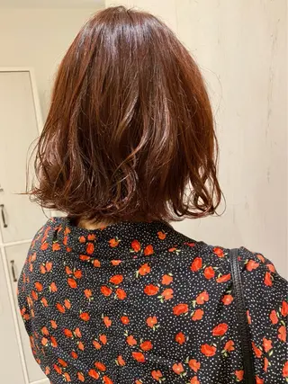 ミディアム カラー ORL’MENT所属・髪質改善ストレート オルメントのヘアスタイル