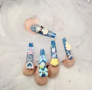 ネイル Lina nail所属・Luna 池袋のネイルデザイン