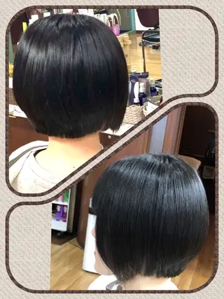 ショート 加藤 佳美のヘアスタイル