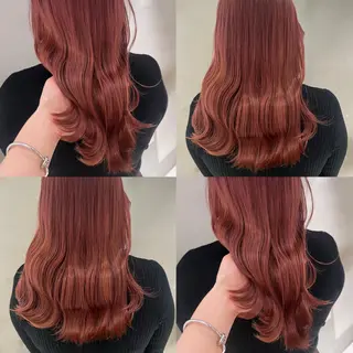 セミロング カラー カジュアルを女っぽく 𝗮𝘆𝗮𝗰𝗼のヘアスタイル